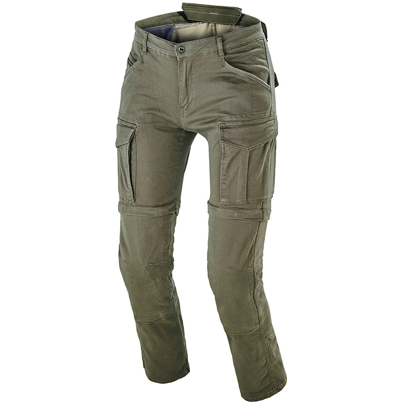 Jeans Macna Arrival Green Cargo Moto Pant
