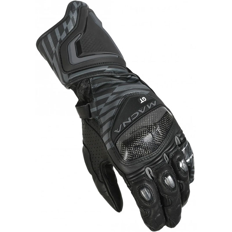 Guanti Pelle Moto Macna GT Black gloves Pista