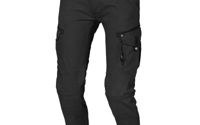Jeans Macna Takar Black Cargo Moto Pant