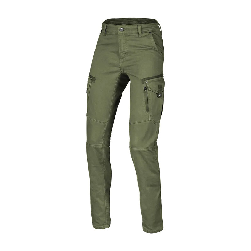 Jeans Macna Takar LADY Green Cargo Moto Pant