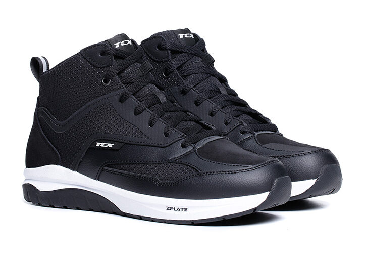 Scarpe Moto Uomo Tcx NALBAK WP Black shoes