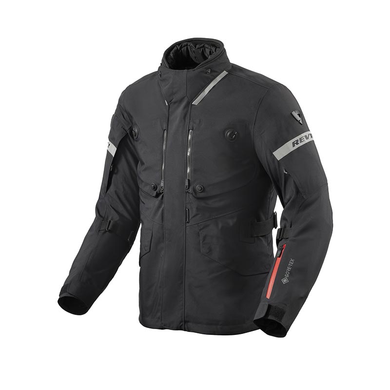 Giacca Revit Neptune 3 GoreTex nero Black touring adventure jacket