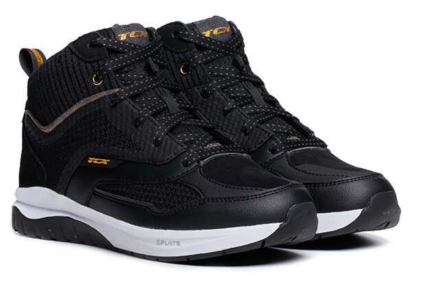 Scarpe DONNA Moto Tcx NALBAK AIR WOMAN Black Gold Lady shoes