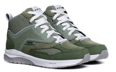 Scarpe DONNA Moto Tcx NALBAK AIR WOMAN Green Grey Lady shoes