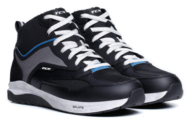 Scarpe DONNA Moto Tcx NALBAK WOMAN WP Black Denim Lady shoes