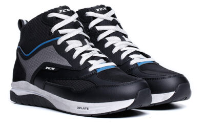 Scarpe Moto Uomo Tcx NALBAK WP Black Denim shoes