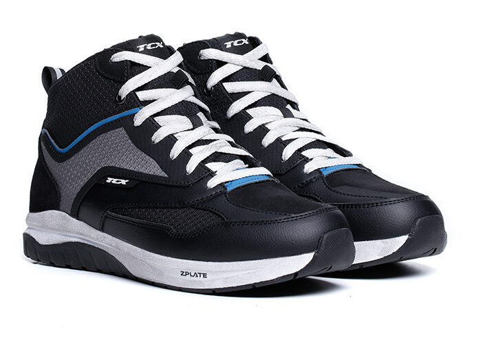 Scarpe Moto Uomo Tcx NALBAK WP Black Denim shoes