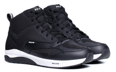 Scarpe DONNA Moto Tcx NALBAK WP WOMAN Black Antracite Lady shoes