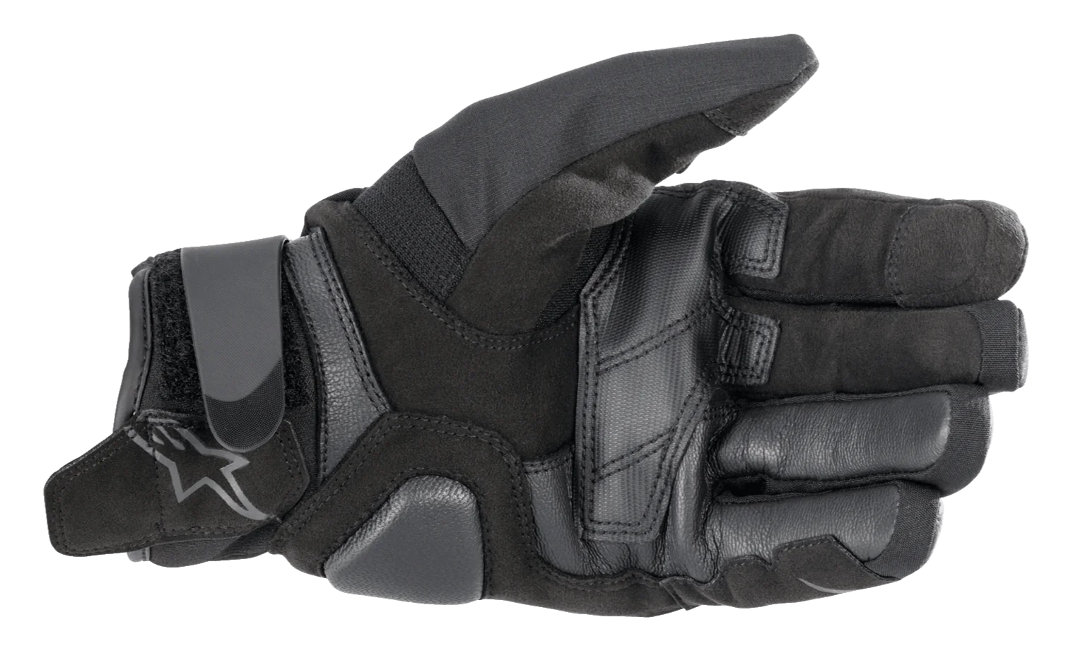 Guanti pelle Alpinestars SMX-1 Drystar Black gloves