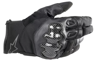 Guanti pelle Alpinestars SMX-1 Drystar Black gloves