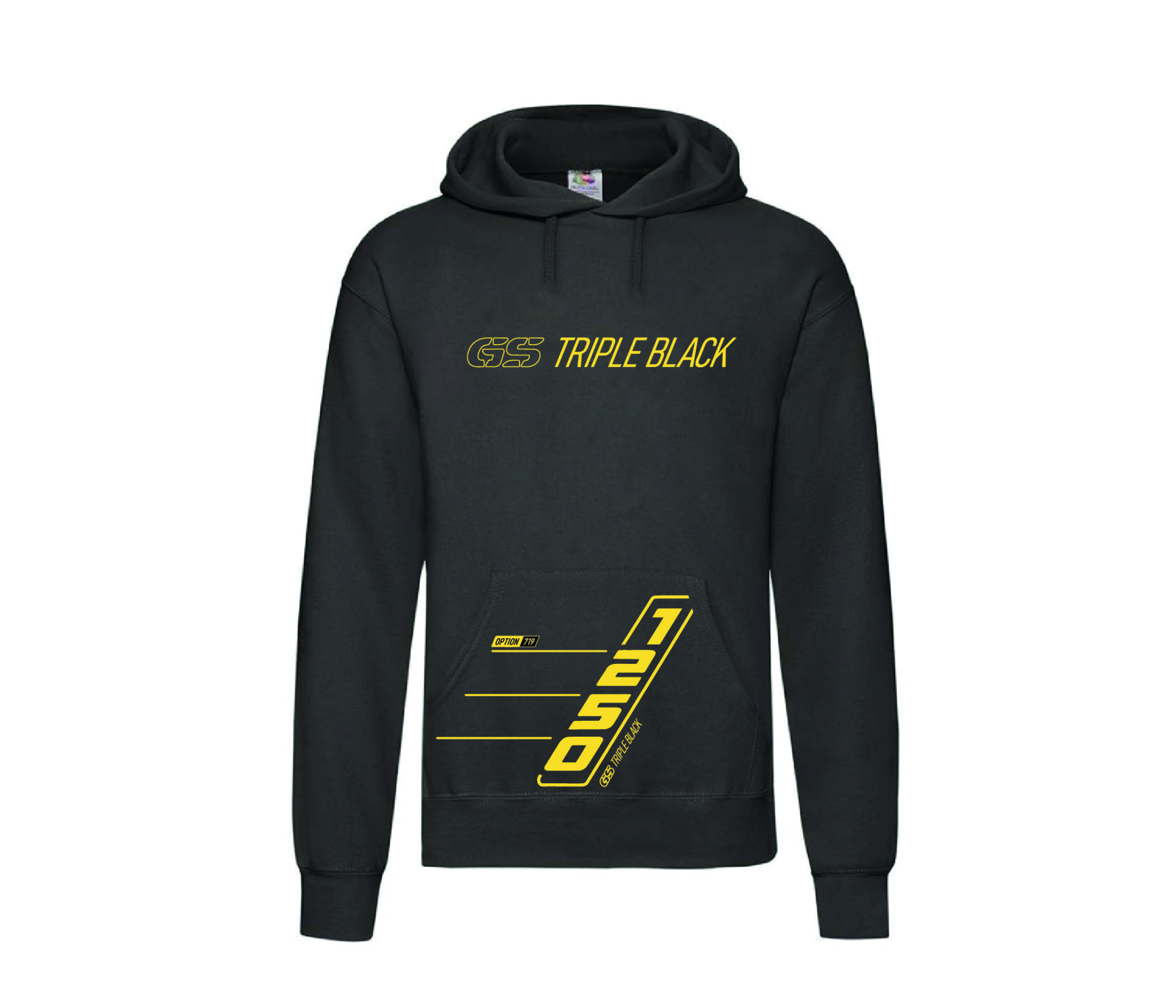 Felpa Nera Triple black-02