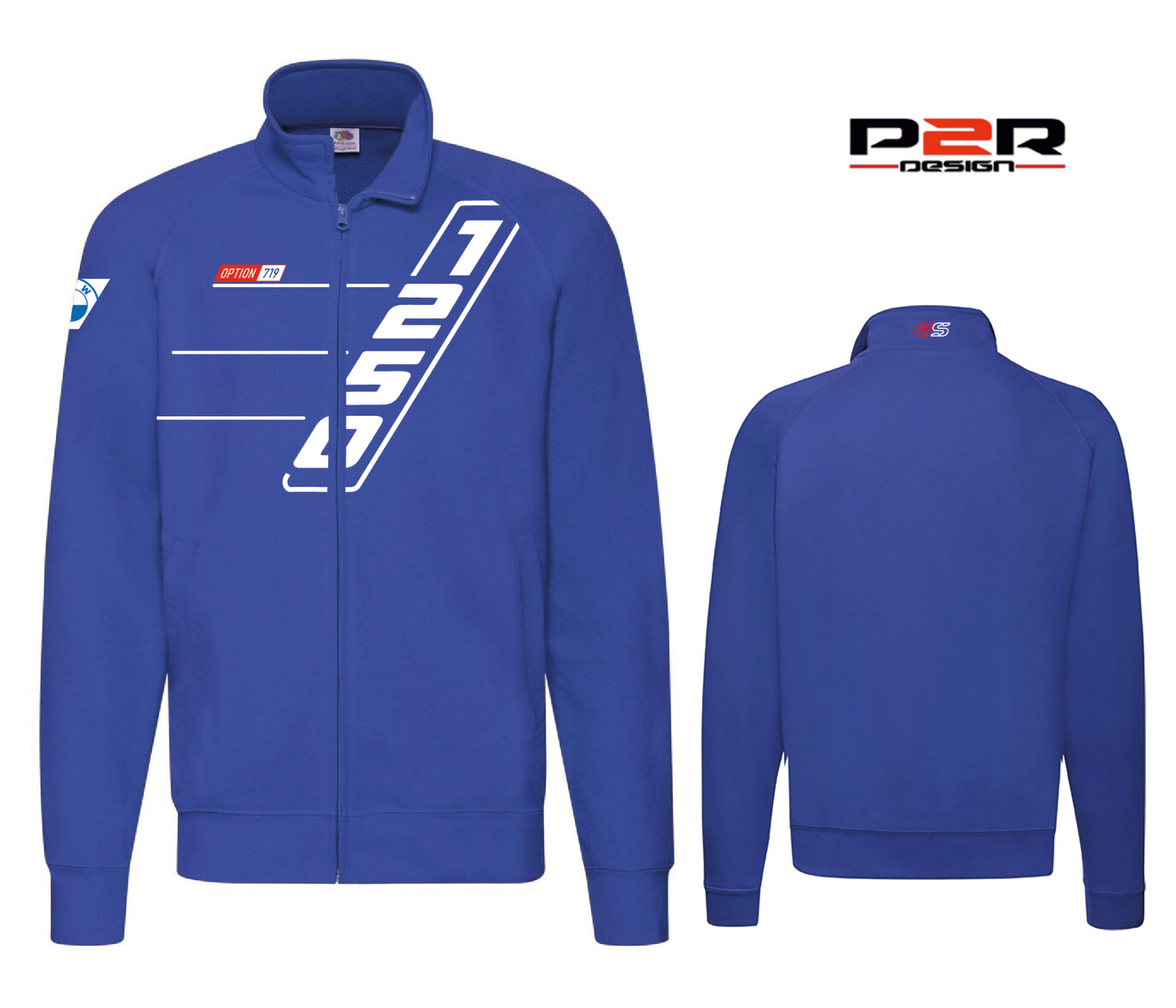 felpa Blu Gs R1250