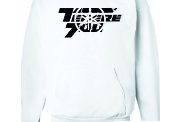 Felpa bianca personalizzata Yamaha Tenere 700 Hoodie Sweatshirt