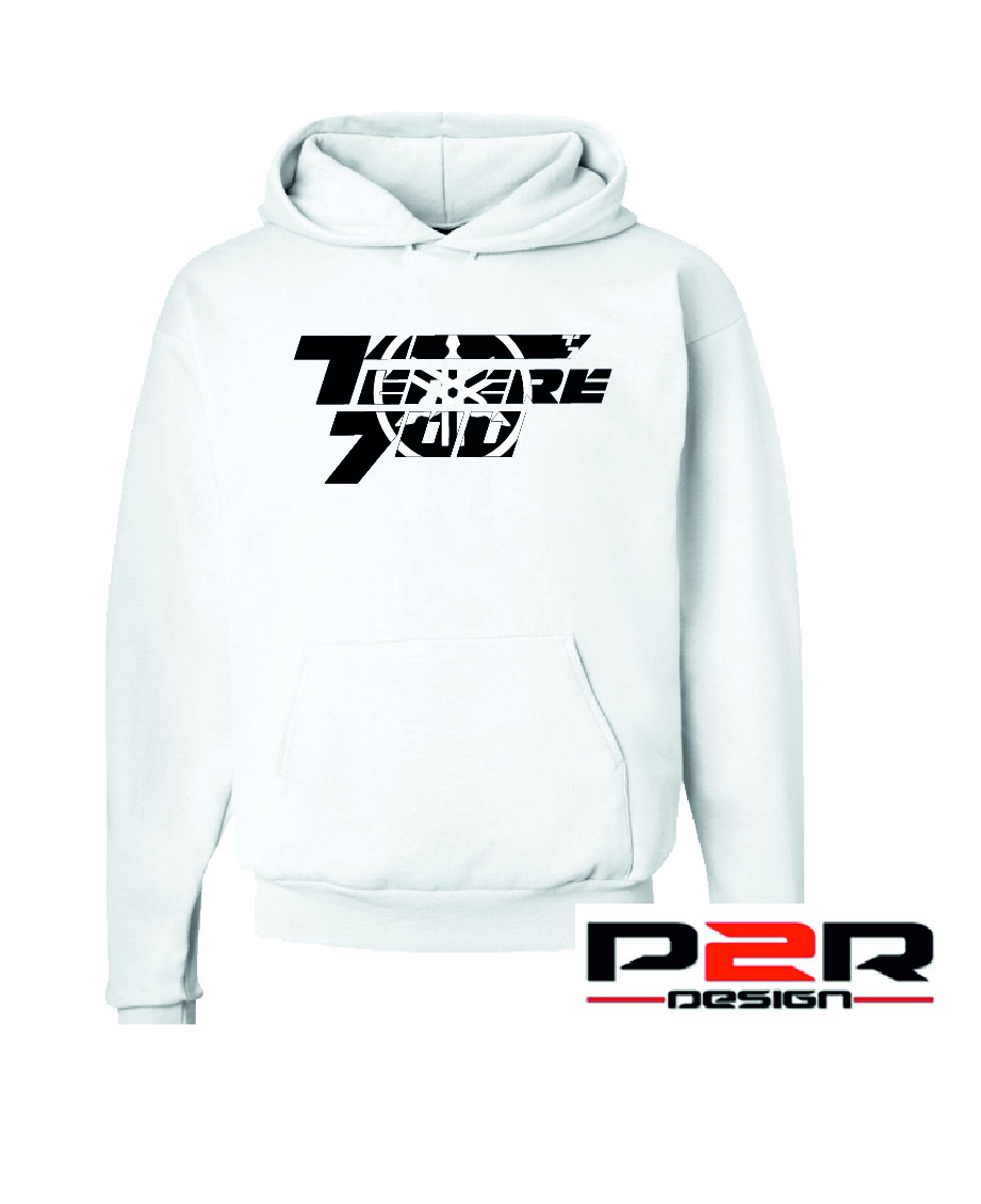 Felpa bianca personalizzata Yamaha Tenere 700 Hoodie Sweatshirt