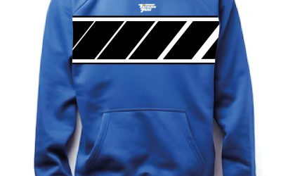 Felpa blu personalizzata Yamaha Tenere 700 Hoodie Sweatshirt T7