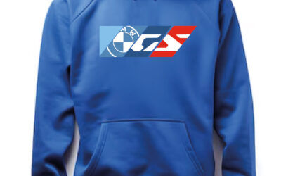 Felpa blu BMW GS Hoodie Sweatshirt