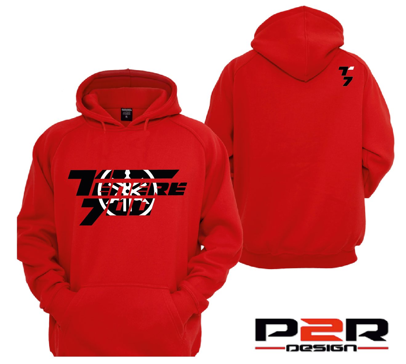 Felpa personalizzata Yamaha Tenere 700 Hoodie Sweatshirt