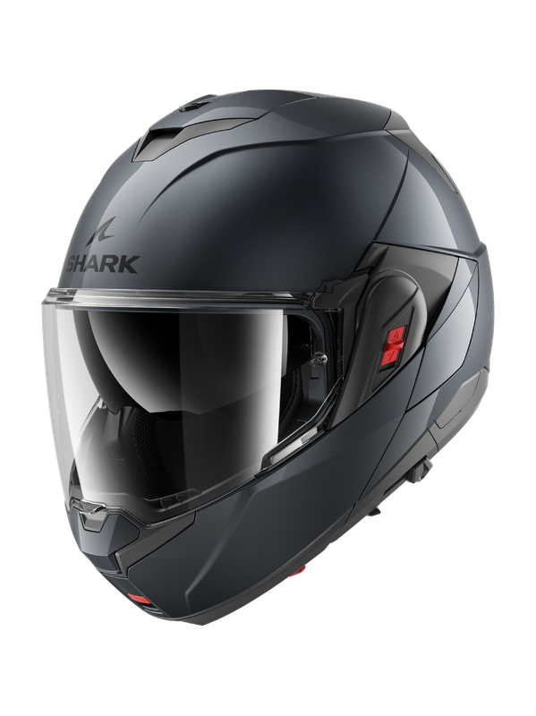 Casco modulare ribaltabile SHARK OXO GRIGIO GUN METAL A05 FLIP-BACK helmet