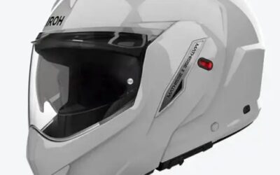 Casco ribaltabile Airoh Mathisse II 2 Cement Grey Gloss helmet