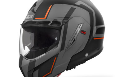 Casco ribaltabile Airoh Mathisse II 2 GENIUS ORANGE MATT helmet
