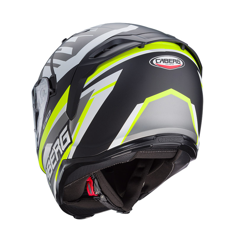 Casco integrale moto Caberg Avalon x kira giallo yellow fluo helmet casque