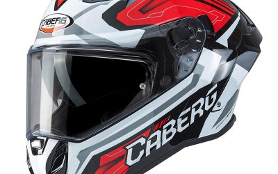 Casco integrale Caberg Drift Evo 2 JARAMA WHITE RED helmet casque