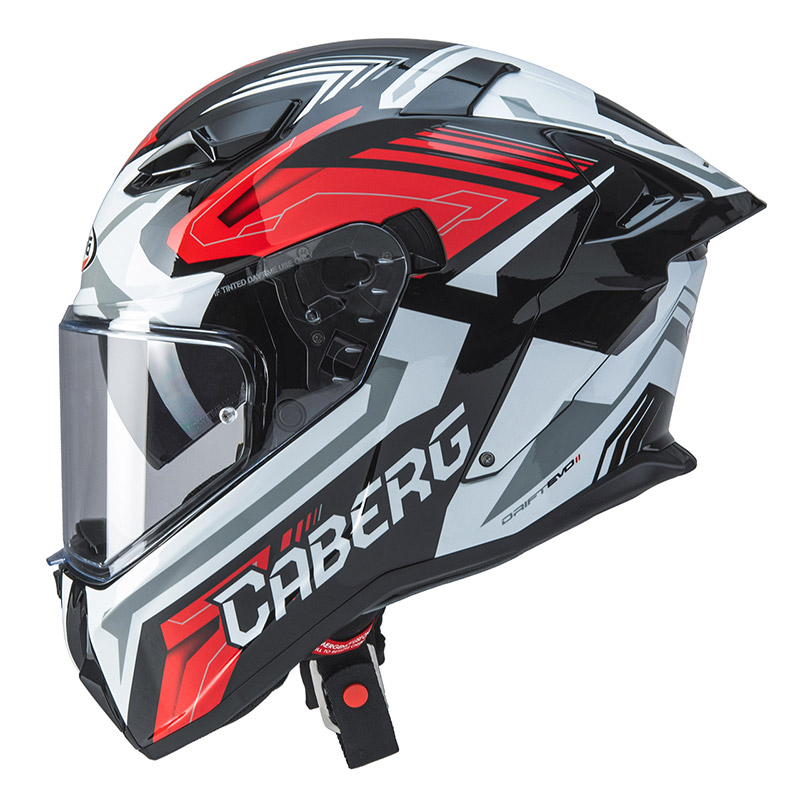 Casco integrale Caberg Drift Evo 2 JARAMA WHITE RED helmet casque