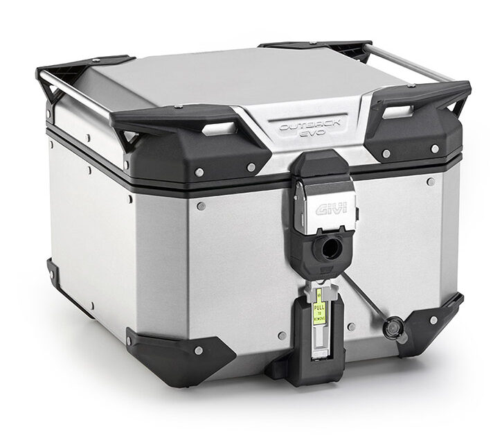 Bauletto Givi OBKEV42A Trekker Outback Evo 42 Smart Lock Alluminio Top case