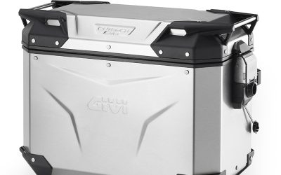 Valigia laterale Givi OBKEV44AL Trekker Outback Evo 44 Smart Lock Sinistra Alluminio