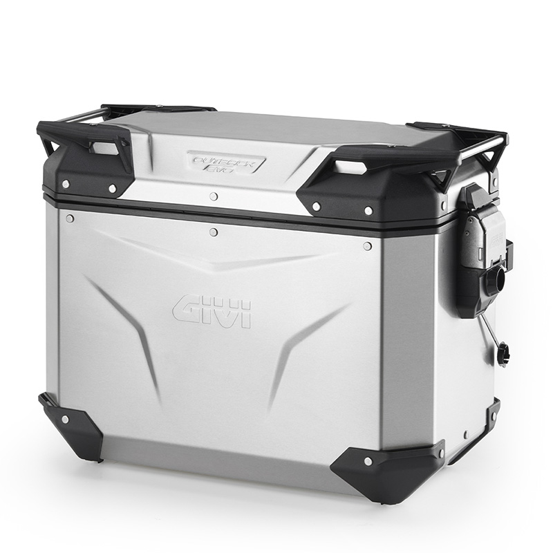 Valigia laterale Givi OBKEV44AL Trekker Outback Evo 44 Smart Lock Sinistra Alluminio