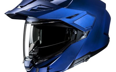 Casco modulare Adventure HJC I80 SOLID MATT BLUE casque