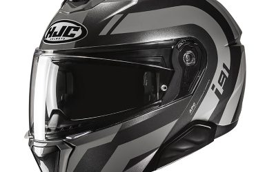 Casco modulare HJC I91 ARVEN MC5 BLACK GREY casque
