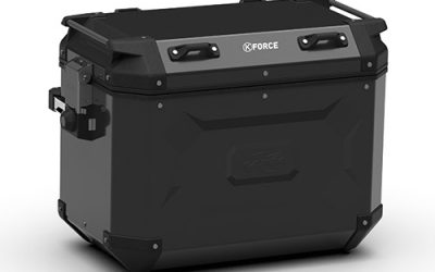 Valigia Laterale Sinistra Kappa K Force KFR48 Nero