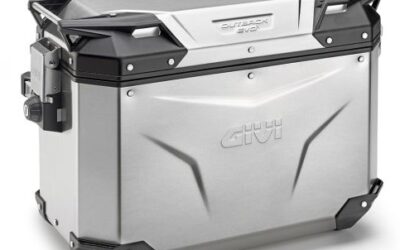 Valigia laterale Givi OBKEV44AR Trekker Outback Evo 44 Smart Lock destra Alluminio