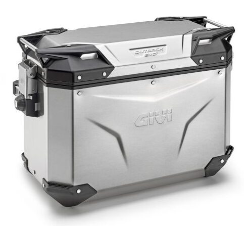 Valigia laterale Givi OBKEV44AR Trekker Outback Evo 44 Smart Lock destra Alluminio
