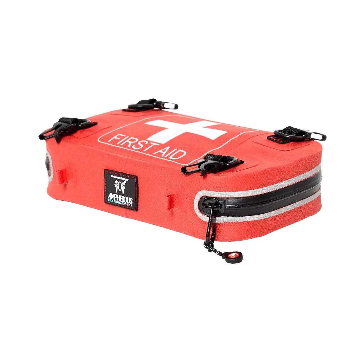 BORSA Impermeabile Amphibious DryAid Red