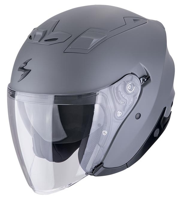Casco JET Scorpion Exo-Z1 GRIGIO OPACO CEMENT GREY MATT helmet casque