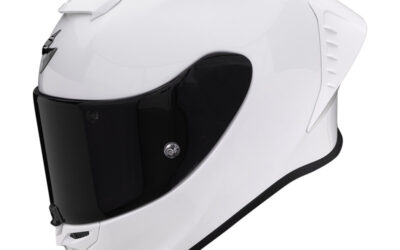 Casco integrale Scorpion Exo R1 EVO FIM Bianco Lucido helmet casque