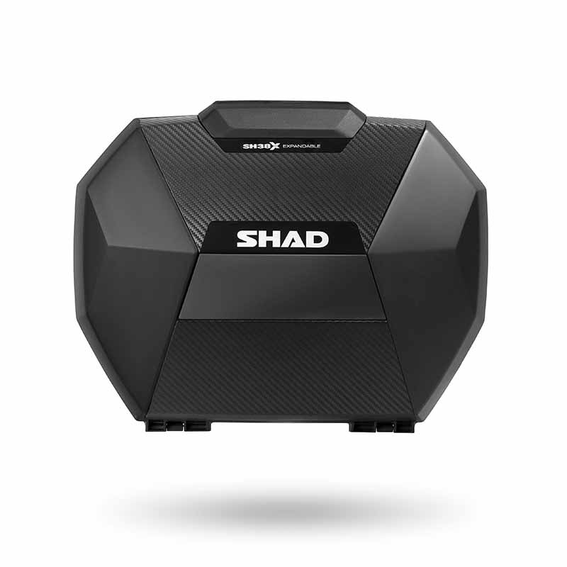 Valigie Laterali Espandibili Shad SH38X Carbon 3P/4P