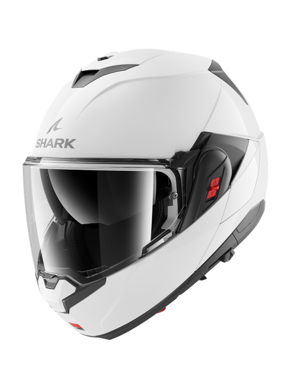 Casco modulare ribaltabile SHARK OXO WHITE A05 FLIP-BACK helmet