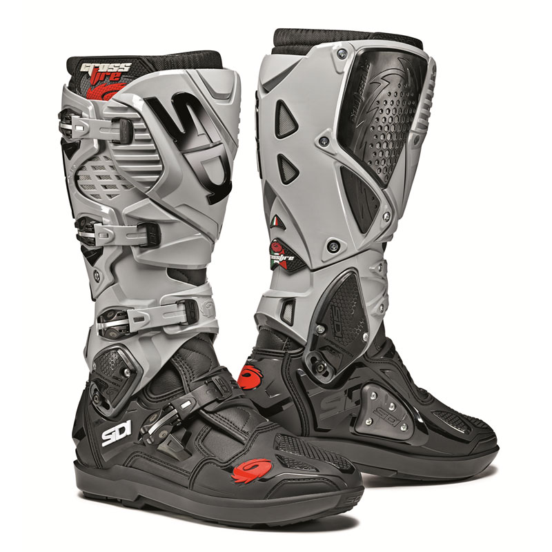 Stivali Sidi uomo cross CROSSFIRE 3 SRS BLACK ASH boots