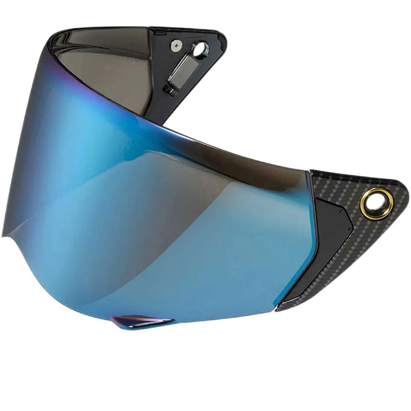 Visiera Casco Scorpion Exo-HX1 KDF19 Specchiata blu Iridium Visor