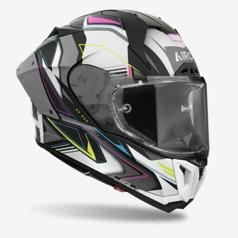 Casco Moto Integrale Airoh GP 800 Must Multicolor Matt helmet casque