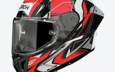 Casco Moto Integrale Airoh GP 800 Must Red Gloss helmet casque