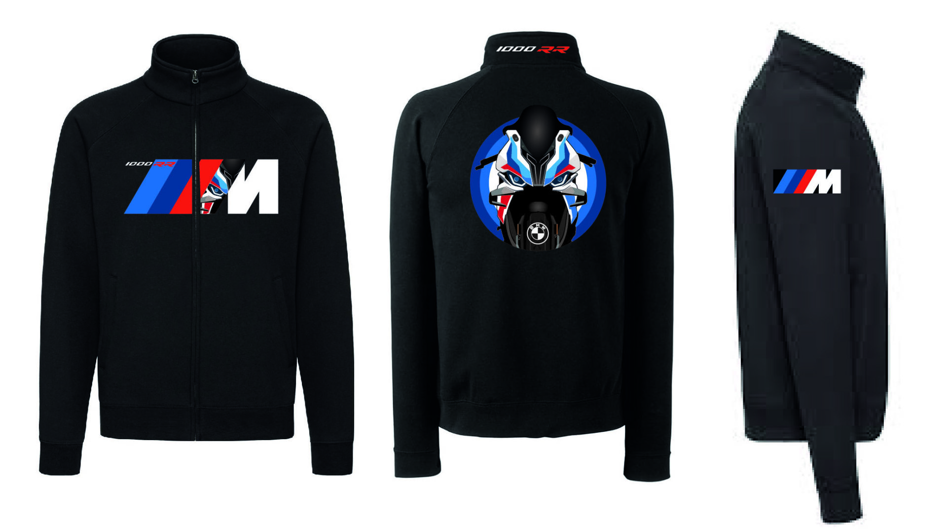 Felpa Nera BMW M 1000 RR 01