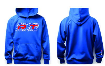 Felpa blu personalizzata BMW RT Hoodie Sweatshirt