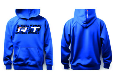Felpa blu personalizzata BMW R1200 RT Hoodie Sweatshirt