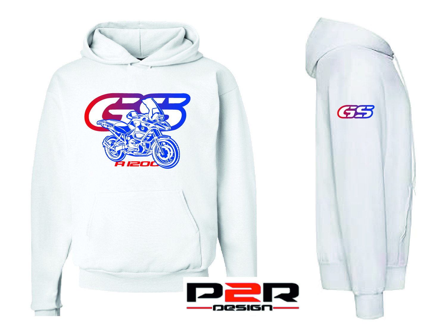 Felpa personalizzata BMW R1200 GS
