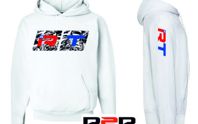 Felpa bianca Nera personalizzata BMW R1200 RT Hoodie Sweatshirt