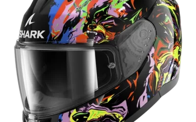 Casco integrale Shark RIDILL 2 RAGING BEAST KVY helmet casque